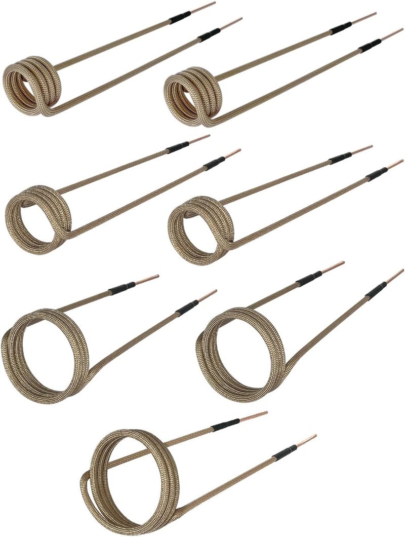 Solary Magnetic Induction Heater Coil, Induction Heat Accessories (7 coils) - Image 1